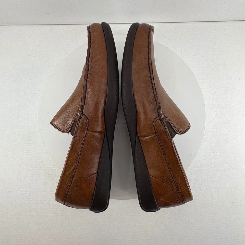 Cole Haan Mens Brown Leather Slip On Loafer Shoes Grand‎ OS Size 8.5 M C26042